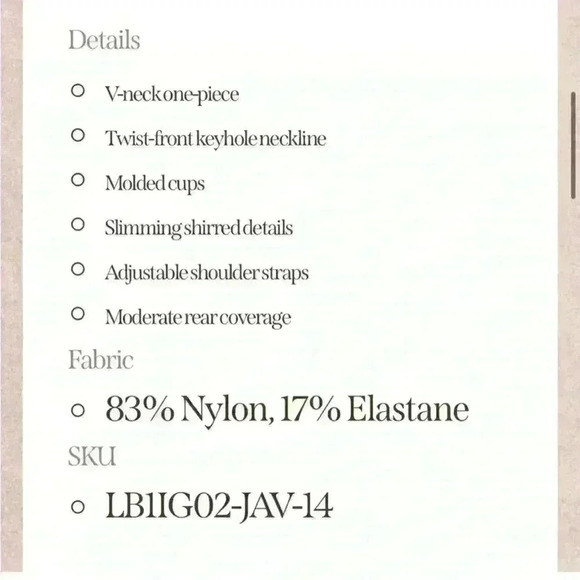 NWT La Blanca Island Goddess Twist Keyhole OnePiece swimsuit Java brown size 12 - Picture 5 of 9
